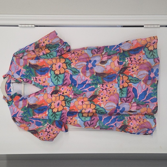 THML Dresses & Skirts - THML Beautiful, Floral, Tiered Dress. Lined. Excellent Condition!🌺🏵🌸🌼Medium